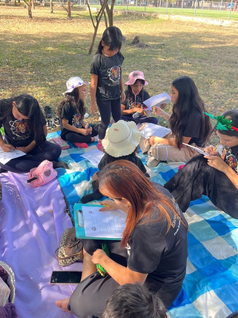 Amenas actividades durante el picnic